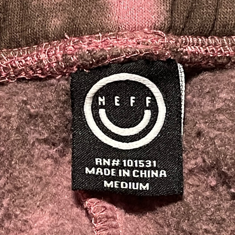 New unisex Neff weird times pink tie dye lounge pants - Picture 6 of 6